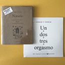 Pack «Un, dos, tres, orgasmo» + «Notario» Libro-Cd